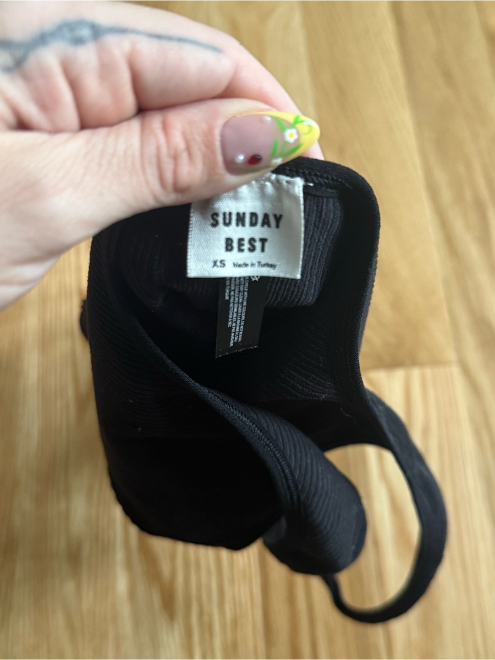 Sunday Best Black Halter Bodysuit - Picture 3 of 3